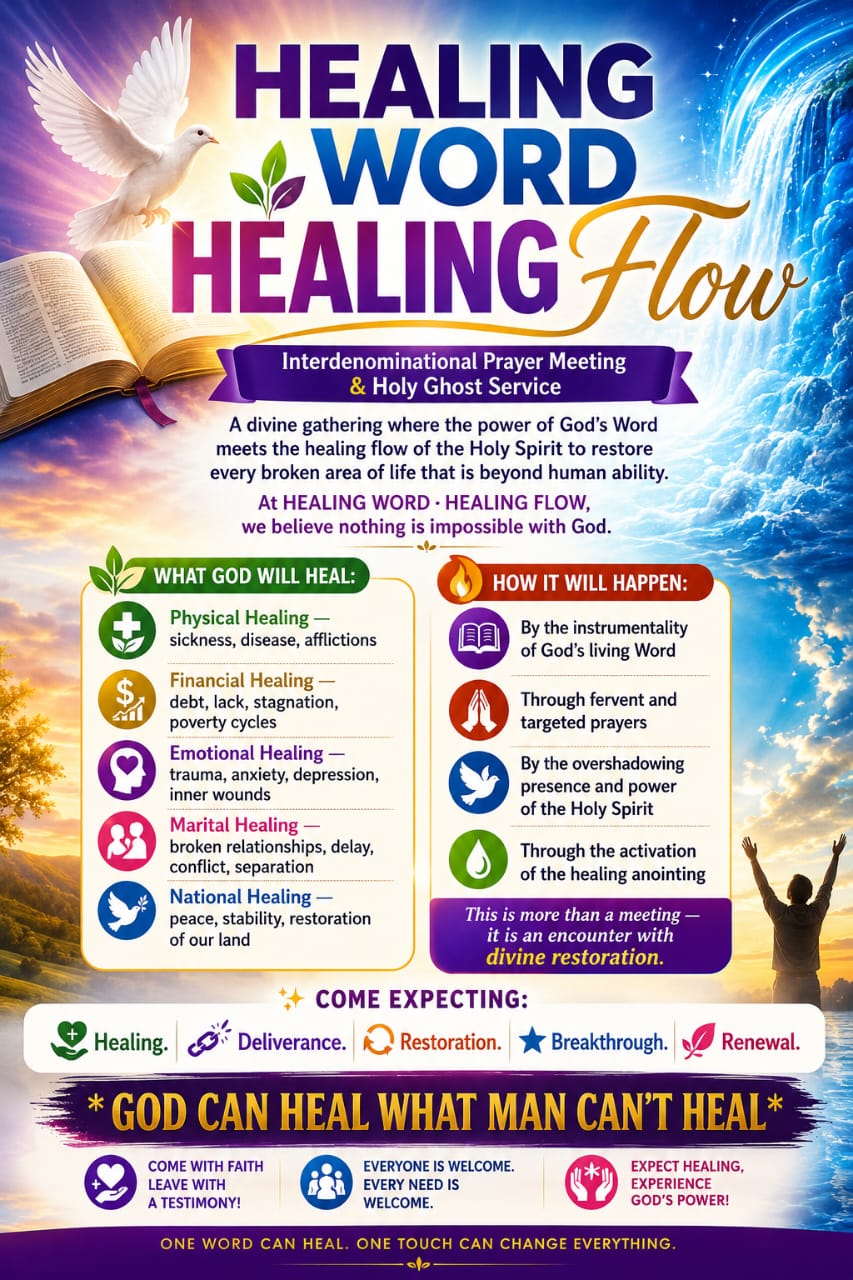HealInWord Healing Flow